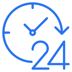 24 X 7 Service