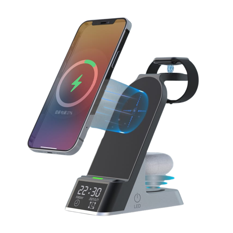 H36 Vertical 6-in-1 Wireless Charger 15W