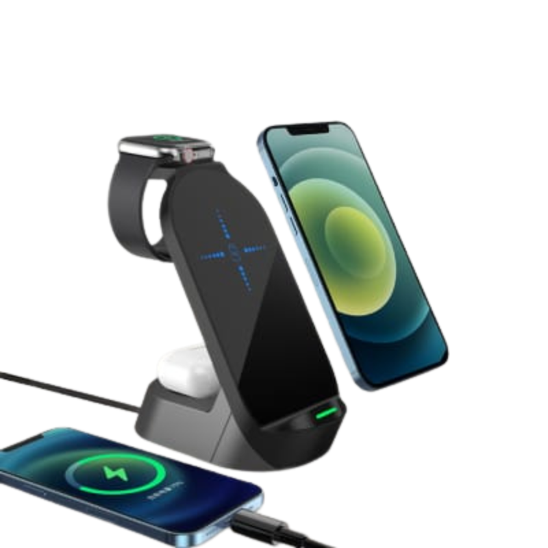 H30 Vertical 4-in-1 Wireless Charger 15W