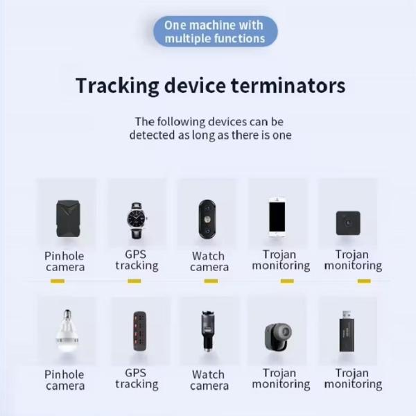 RF Anti-Spy Detector – Hidden Camera & Bug Tracker