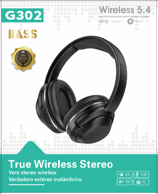 G302 Bluetooth Headset
