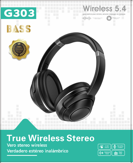 Casque Bluetooth G303