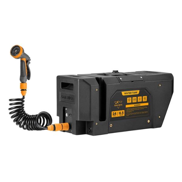 24L Pressurized Water Tank – Camping & Shower