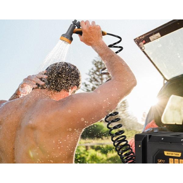 24L Pressurized Water Tank – Camping & Shower