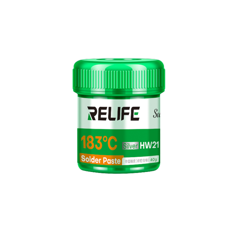 RELIFE HW21 183°C solder paste (containing lead and silver)