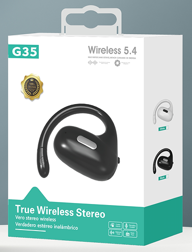 G35 Wireless Earphones – True Wireless Stereo (Bluetooth 5.4)