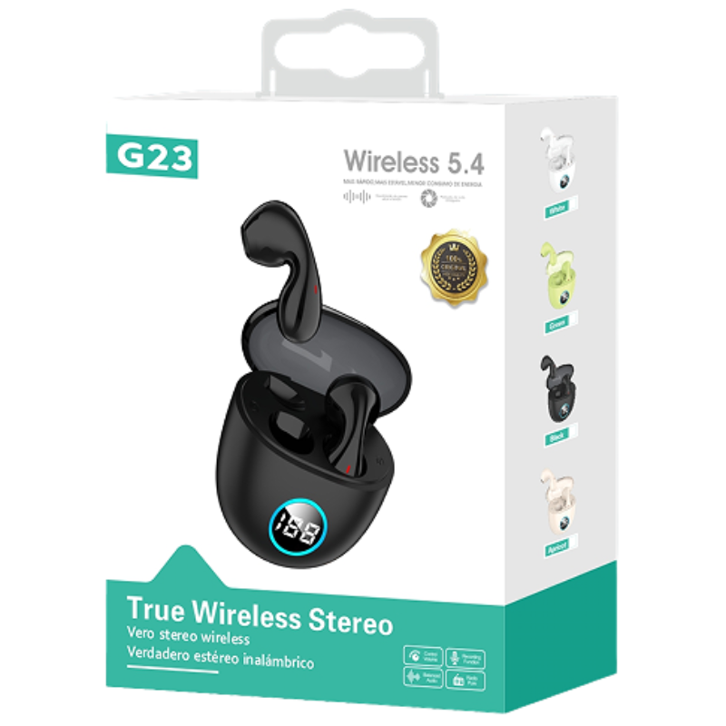 G23 Wireless Earphones – True Wireless Stereo (Bluetooth 5.4)